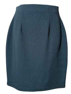 Emanuel Ungaro Teal Pencil Skirt